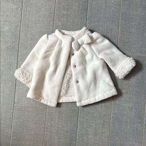 Gymboree Cream Kids Cape Jacket 3-6M